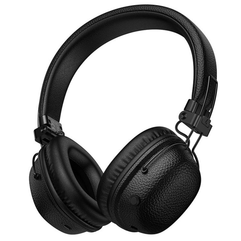 Фото Накладні бездротові навушники Hoco W64 Earl II (Black) на vchehle.ua