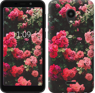 

Чехол Куст с розами для Meizu C9 689860