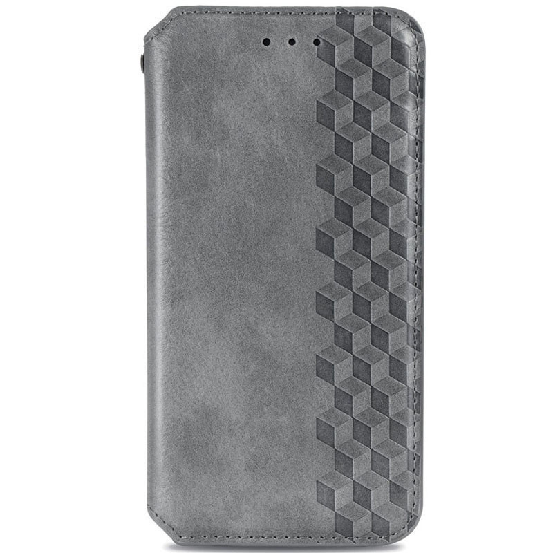 Кожаный чехол книжка GETMAN Cubic (PU) для Samsung Galaxy M23 5G / M13 4G (Серый)