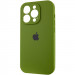 Фото Чехол Silicone Case Full Camera Protective (AA) для Apple iPhone 13 Pro Max (6.7") (Зеленый / Dark Olive) в магазине vchehle.ua