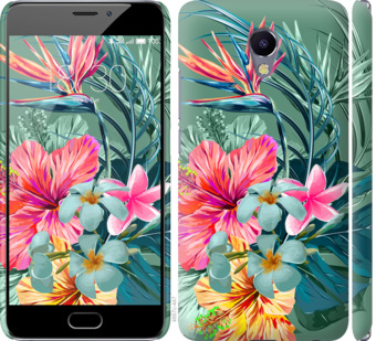 

Чохол Тропічні квіти v1 на Meizu M5 Note 845114