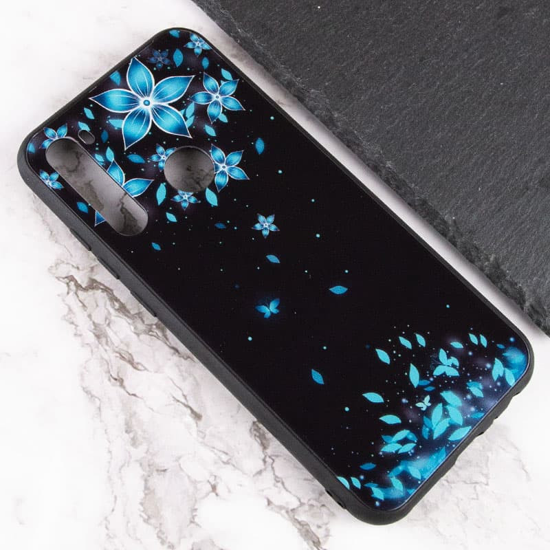 Фото TPU+Glass чохол Diversity на Xiaomi Redmi Note 8 / Note 8 2021 (Bloom) в маназині vchehle.ua
