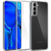 TPU чохол Epic Transparent 1,0mm на Samsung Galaxy S21 FE (Прозорий (прозорий))