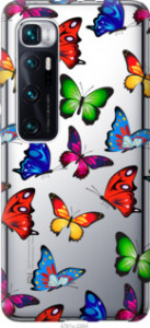 Чехол Красочные мотыльки для Xiaomi Mi 10 Ultra