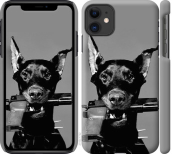 

Чохол Доберман на iPhone 11 778221