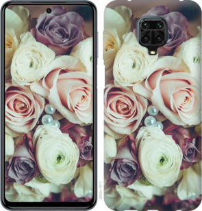 

Чехол Букет роз для Xiaomi Redmi Note 9 Pro Max 933224