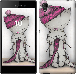 

Чехол Кошка рукодельница для Sony Xperia M4 Aqua E2312 584295