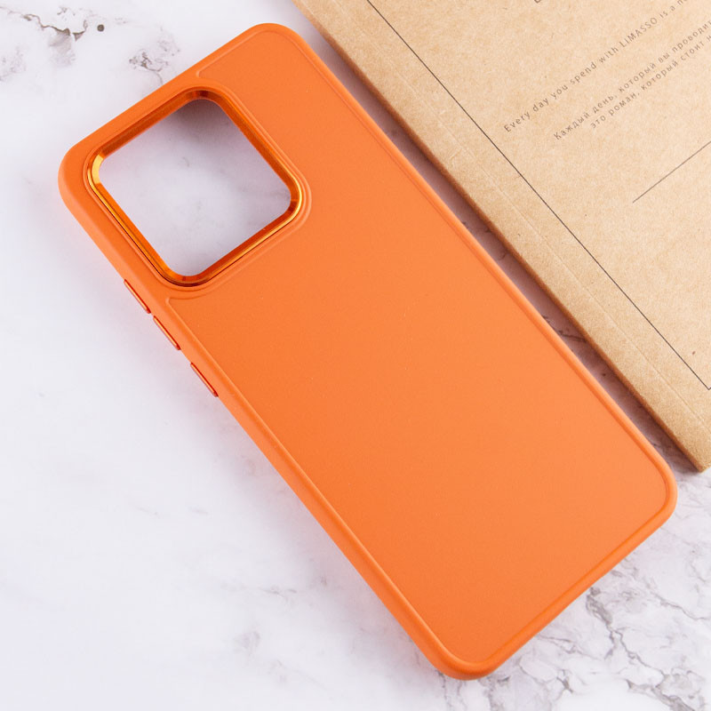 Фото TPU чохол Bonbon Metal Style на Xiaomi Redmi 13C / Poco C65 (Помаранчевий / Papaya) в маназині vchehle.ua