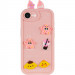 Фото Чехол TPU Toys Case with Ears для Apple iPhone 16e (6.1") (Light Pink) на vchehle.ua