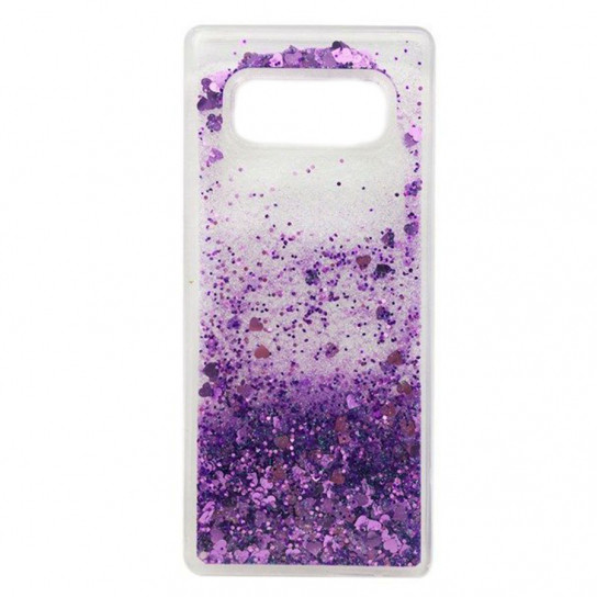 

TPU чехол Liquid hearts для Samsung Galaxy S10+ (Фиолетовый) 682848