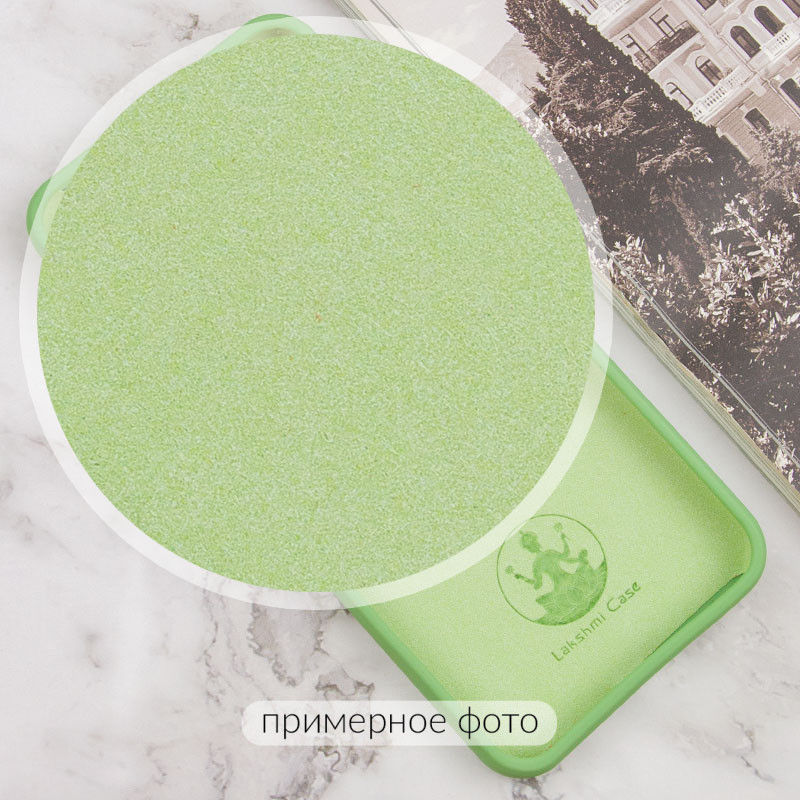 Чохол Silicone Cover Lakshmi Full Camera (AAA) на Xiaomi Redmi 13C / Poco C65 (М'ятний / Mint) в магазині vchehle.ua