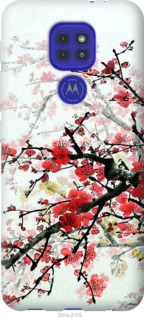 

Чехол Цветущий куст для Motorola G9 Play 1589285
