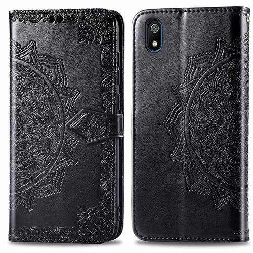 Фото Шкіряний чохол-книжка Art Case з візитницею на Xiaomi Redmi 7A (Чорний) в маназині vchehle.ua