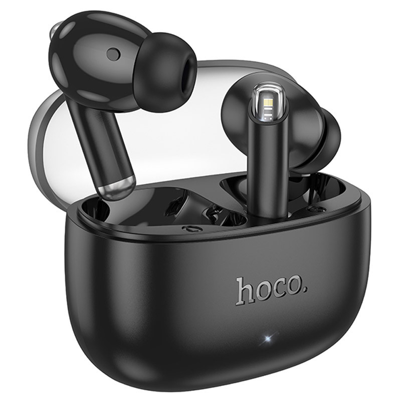 Уценка Беспроводные TWS наушники Hoco EQ12 Rima (Вскрытая упаковка / Black)