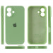 Фото Чехол Silicone Case Full Camera Protective (AA) для Apple iPhone 16 (6.1") (Мятный / Mint) в магазине vchehle.ua