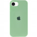 Чехол Silicone Case Full Protective (AA) для Apple iPhone 16e (6.1") (Зеленый / Pistachio)