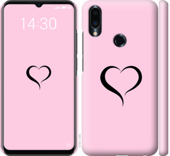 

Чохол Серце 1 на Meizu Note 9 899492