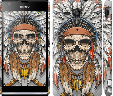 

Чехол Череп индейца для Sony Xperia SP M35H 641164