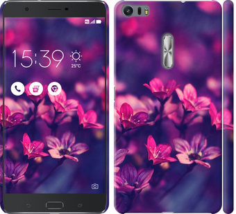 

Чехол Пурпурные цветы для Asus Zenfone 3 Ultra ZU680KL 522069
