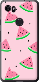 Чехол Розовый арбуз для Google PixeL 2 XL