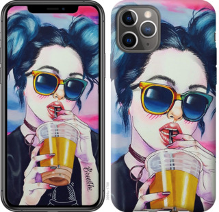 

Чохол Арт-дівчина в окулярах на iPhone 11 Pro 776453