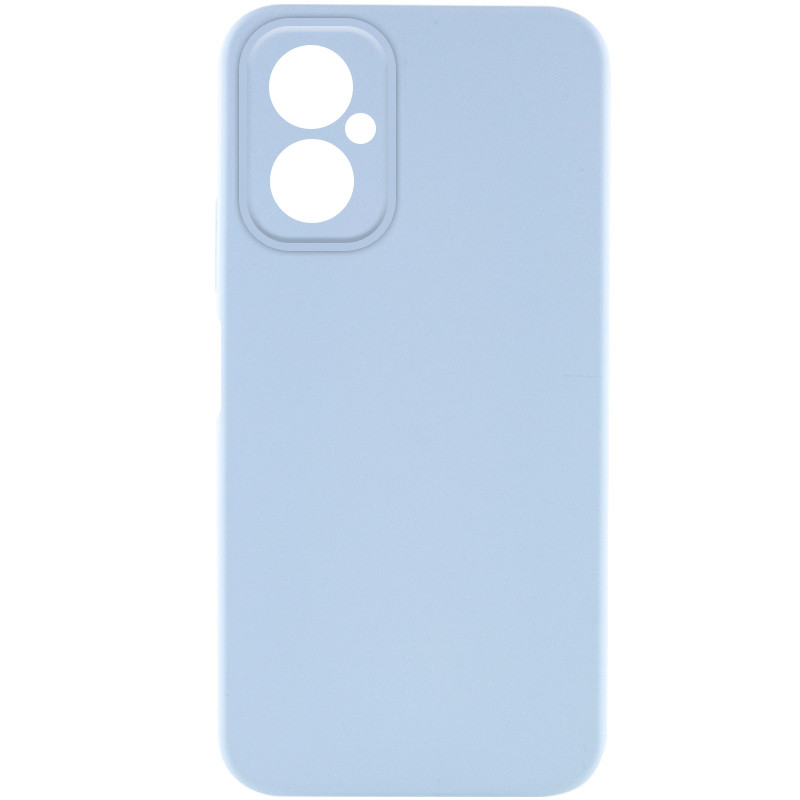 Чехол Silicone Cover Lakshmi Full Camera (AA) для Motorola Moto G55 5G (Голубой / Sky Blue)