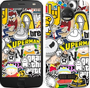 

Чохол Popular logos на Motorola Moto G5 PLUS 701054