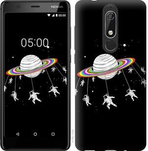 

Чехол Лунная карусель для Nokia 5.1 669286