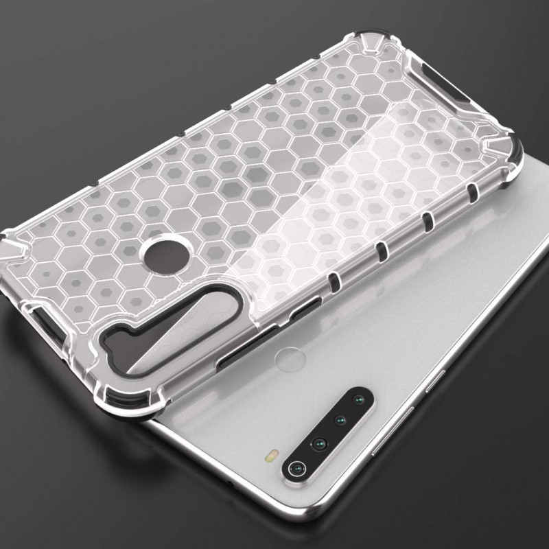 Ударостійкий чохол Honeycomb на Xiaomi Redmi Note 8T (Прозорий) в магазині vchehle.ua