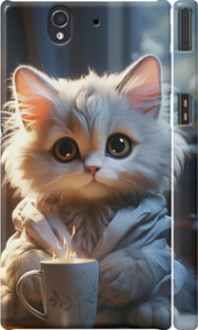 Чохол White cat на Sony Xperia Z C6602