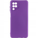 Чохол Silicone Cover Lakshmi Full Camera (AA) на Samsung Galaxy A12 (Фіолетовий / Purple)