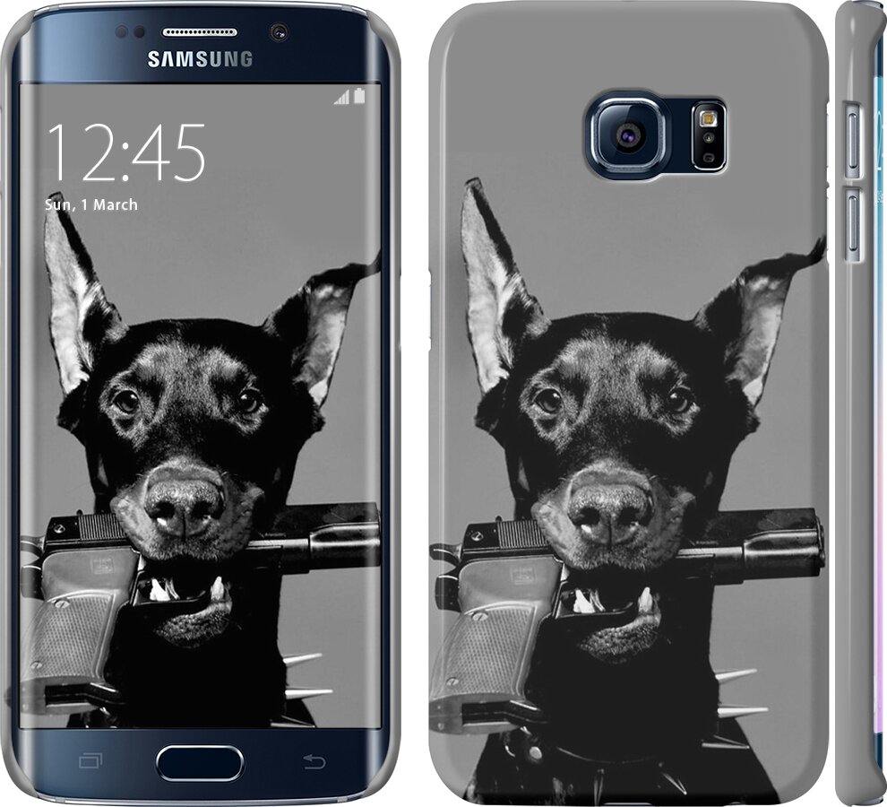 

Чохол Доберман на Samsung Galaxy S6 Edge G925F 122695