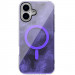 Чохол TPU Shiny Mountain (MagFit) на Apple iPhone 16 (6.1") (Purple)