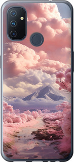

Чехол Розовые облака для OnePlus Nord N100 1644945
