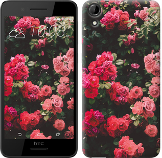 

Чехол Куст с розами для HTC Desire 728G 639190