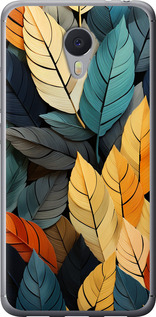 

Чехол Кольорове листя для Meizu M3 Note 1629817