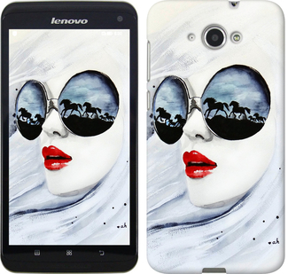 

Чохол Дівчина аквареллю на Lenovo S930 89837