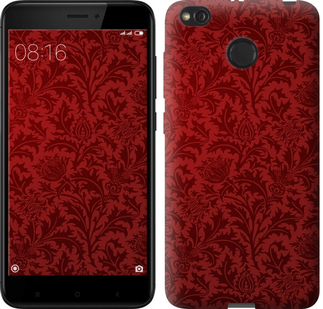 

Чехол Чехол цвета бордо для Xiaomi Redmi 4X 650045