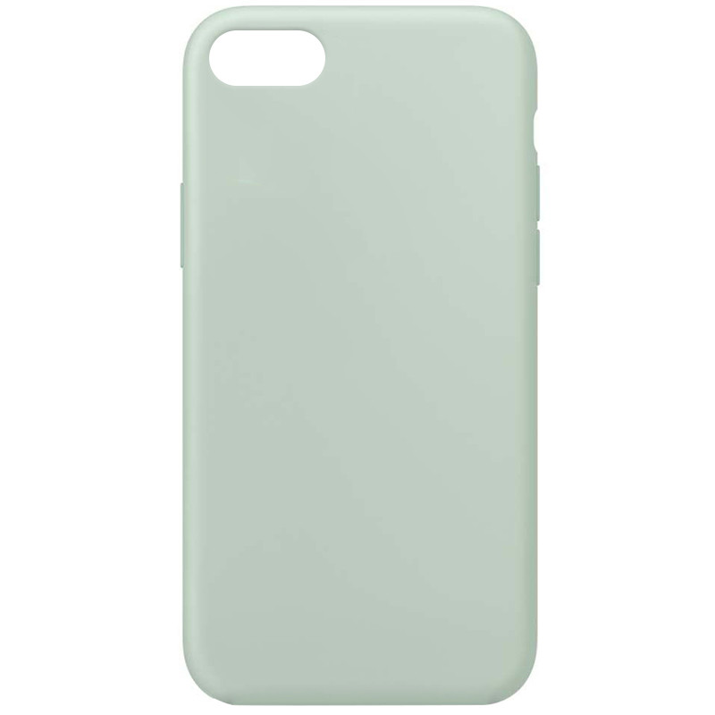 Чехол Silicone Case Full Protective (AA) NO LOGO для Apple iPhone SE (2020) (Бирюзовый / Beryl)
