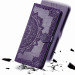 Заказать Кожаный чехол (книжка) Art Case с визитницей для Oppo A15 / A15s (Фиолетовый) на vchehle.ua