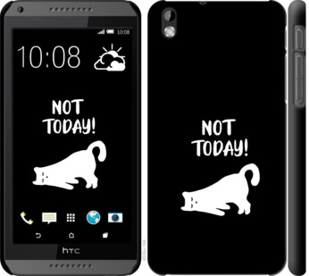 

Чехол Уставший кот для HTC Desire 816 874199
