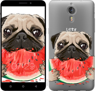 

Чохол Мопс і кавун на LeTV One X600 844037