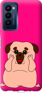 

Чохол Веселий мопс на Tecno Camon 18p CH7n 1383200