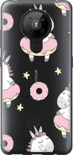 

Чехол Единорожки для Nokia 5.3 1624835