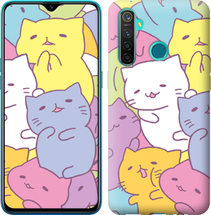 

Чехол Котики для Realme 5 Pro 922107