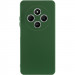 Чехол TPU GETMAN Liquid Silk Full Camera для Xiaomi Redmi 14C / Poco C75 (Зеленый / Dark green)