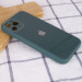Фото Уценка TPU+Glass чехол GLOSSY Logo Full camera (opp) для Apple iPhone 12 Pro (6.1") (Царапина / Зеленый) на vchehle.ua