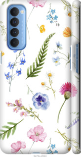 

Чехол Цветочный фон v2 для Oppo Reno 4 Pro 1440472