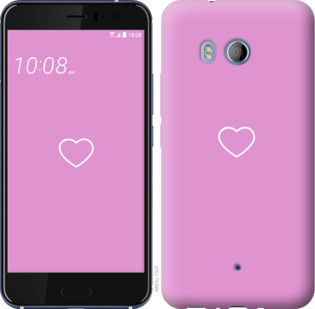 

Чохол Серце 2 на HTC U11 912220