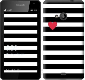 

Чехол Черно-белые полосы для Microsoft Lumia 535 752199